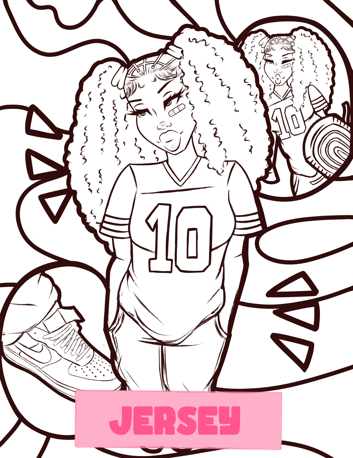 Color & Flow Coloring Book (Y2K Edition )
