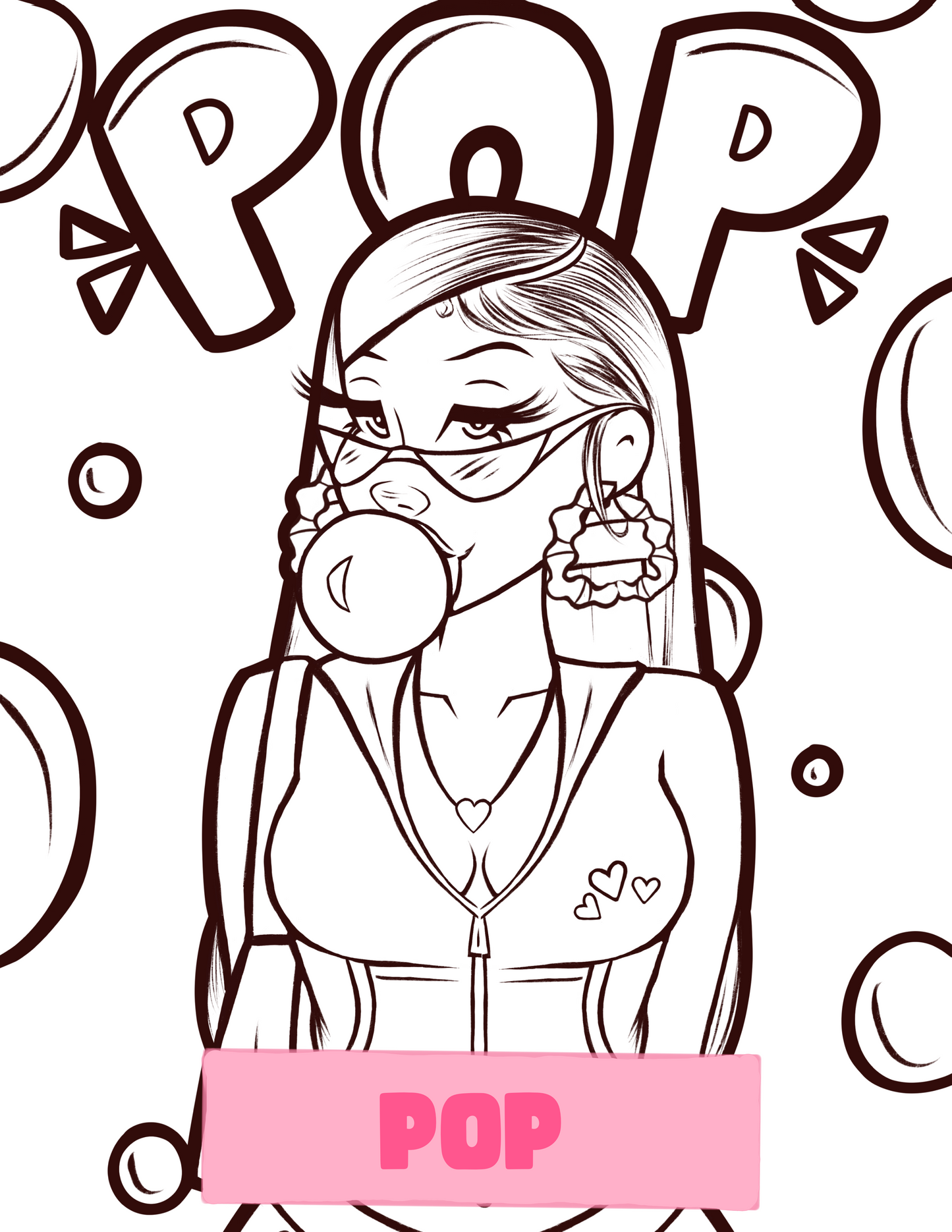 Color & Flow Coloring Book (Y2K Edition )