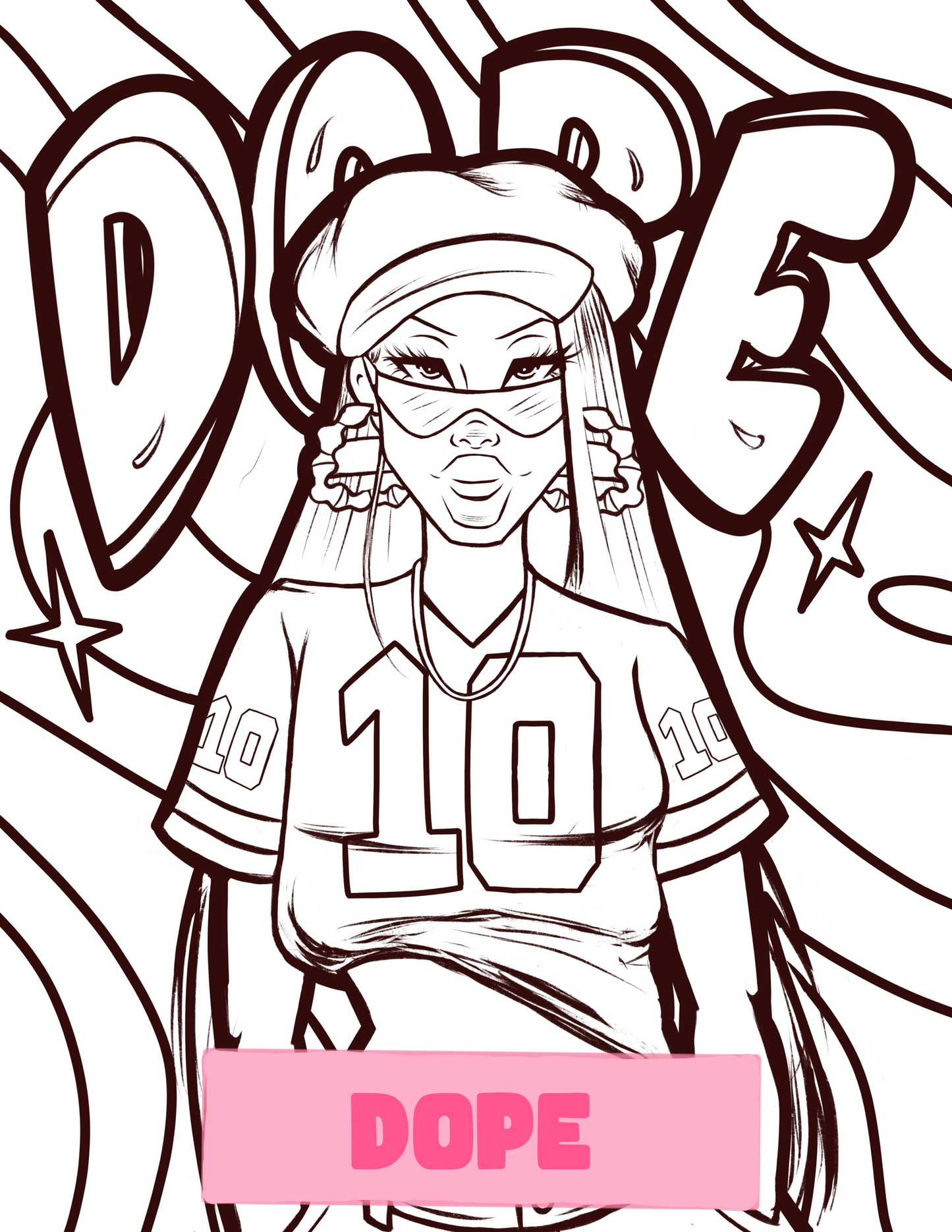 Color & Flow Coloring Book (Y2K Edition )