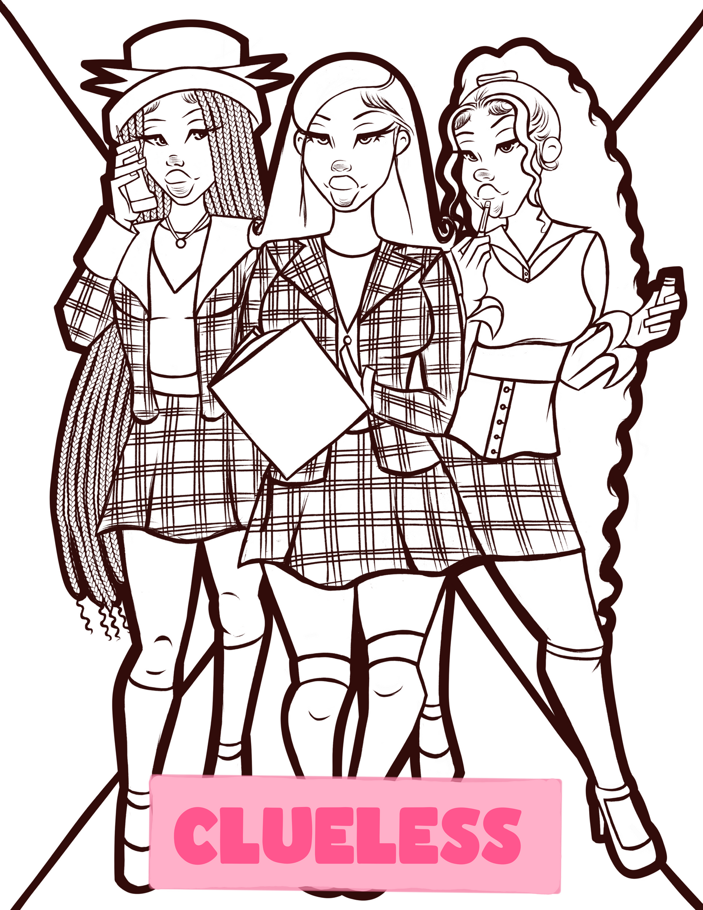 Color & Flow Coloring Book (Y2K Edition )