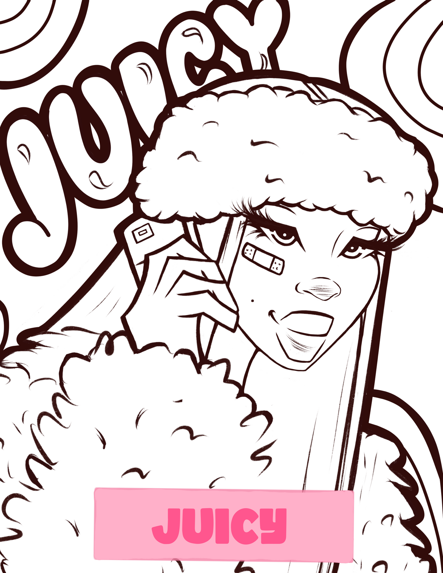 Color & Flow Coloring Book (Y2K Edition )